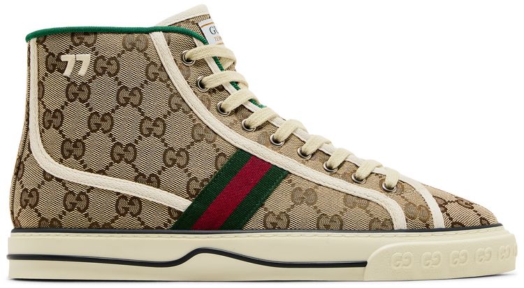 Gucci Tennis 1977 High Beige Ebony