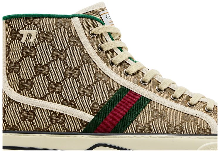 Gucci Tennis 1977 High Beige Ebony