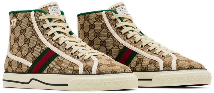 Gucci Tennis 1977 High Beige Ebony