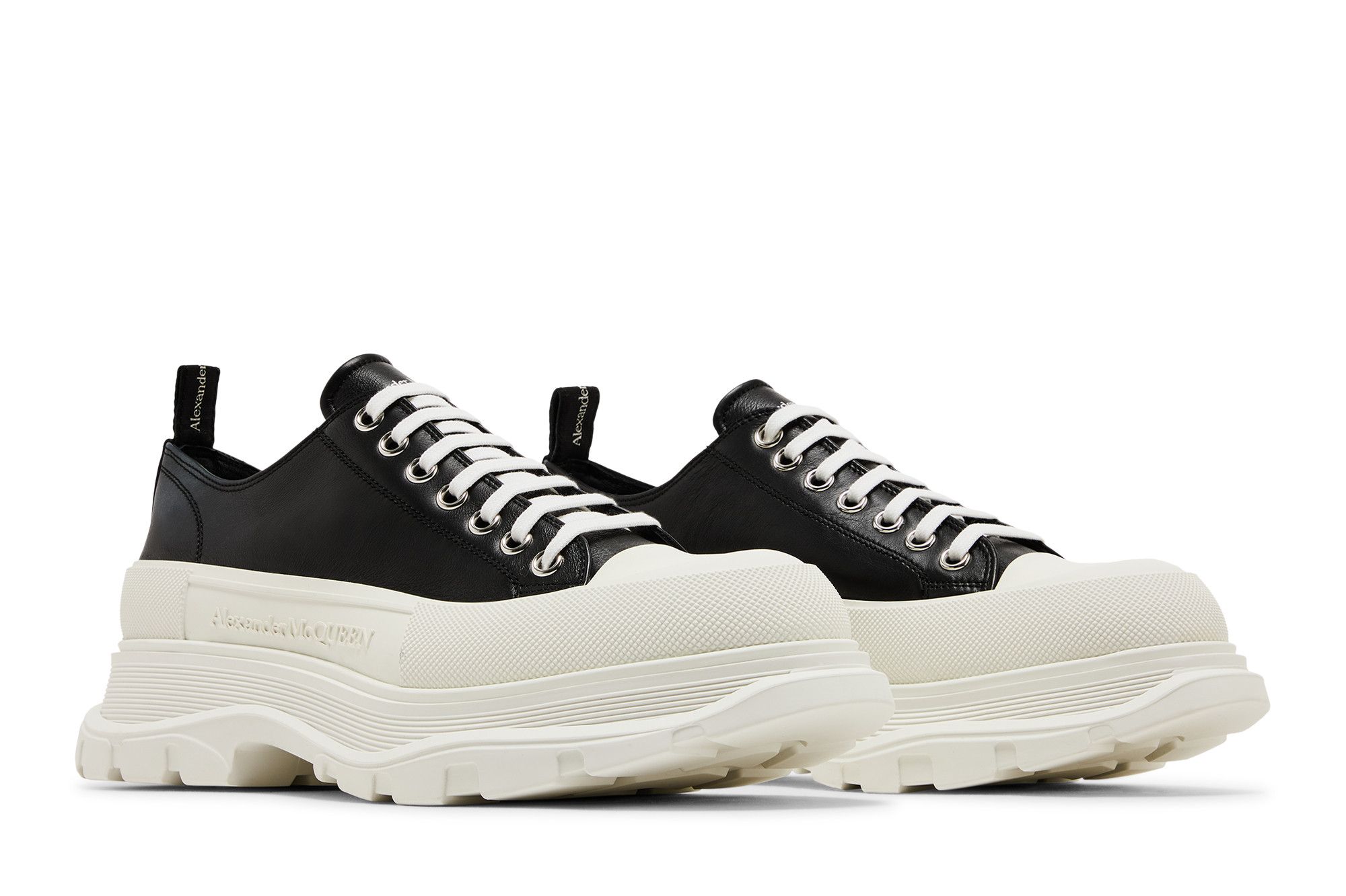 Buy Alexander McQueen Tread Slick 'Black White' - 627225