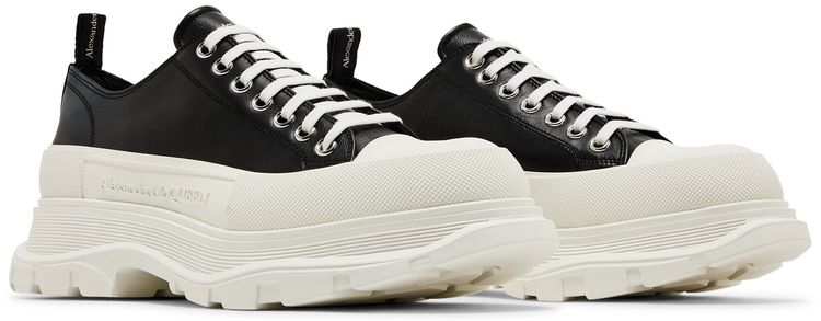 Alexander McQueen Tread Slick Black White