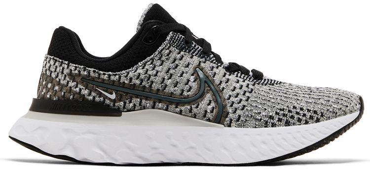 Nike Wmns React Infinity Run Flyknit 3 Black Dark Smoke Grey