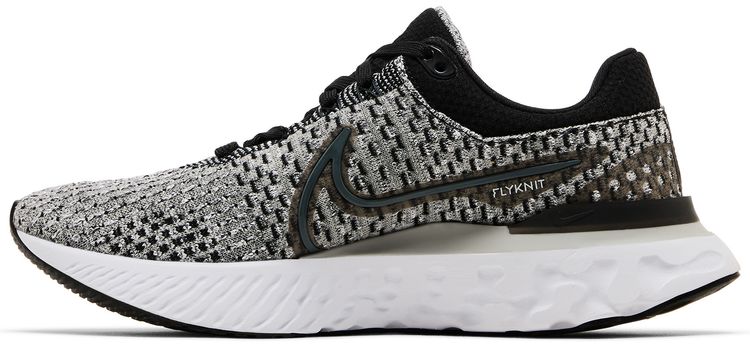 Nike Wmns React Infinity Run Flyknit 3 Black Dark Smoke Grey