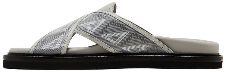 Dior Aqua Sandal CD Diamond   Grey