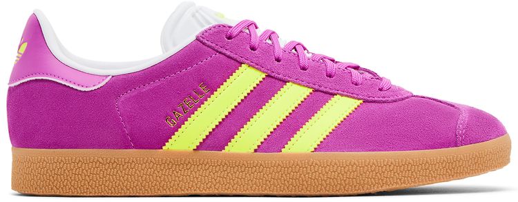Adidas Wmns Gazelle Purple Burst Solar Yellow