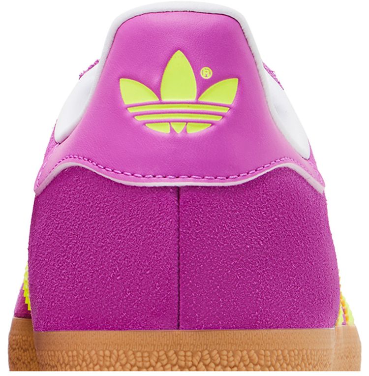 Adidas Wmns Gazelle Purple Burst Solar Yellow