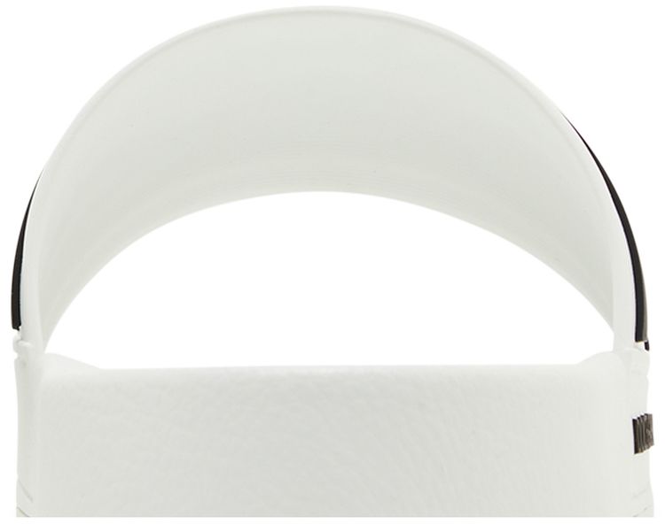 Dolce  Gabbana Slides DG Logo   White Black