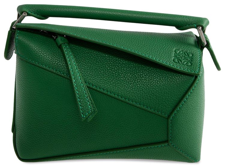 Loewe Puzzle Edge Mini Bag Tropical Green