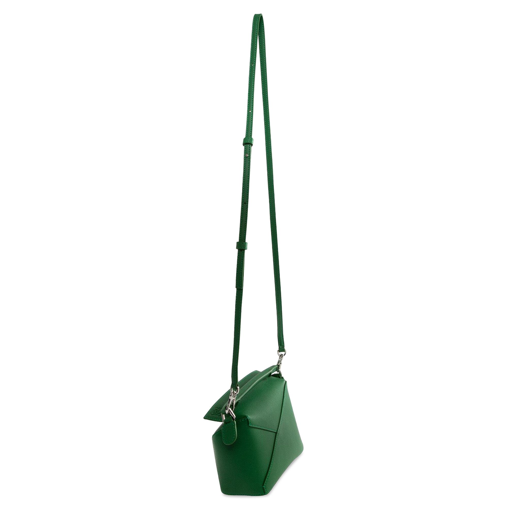 ⋘LOEWE・バック⋙ Small Puzzle Edge bag in soft grained calfskin Brown - LOEWE USA