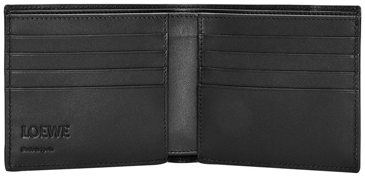 Loewe Puzzle Edge Bifold Wallet Black