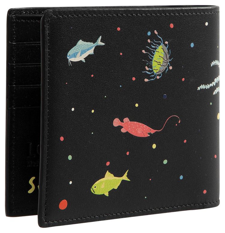 Loewe Bifold Coin Wallet Black