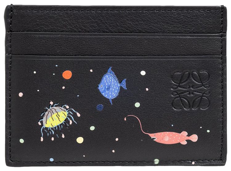 Loewe Plain Cardholder Black