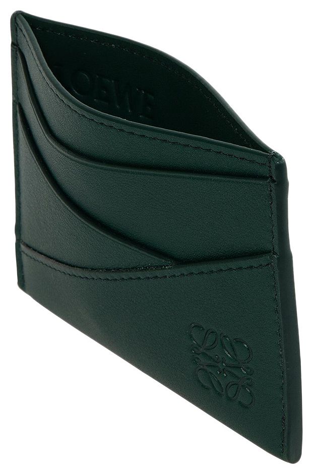 Loewe Puzzle Edge Plain Cardholder Evergreen