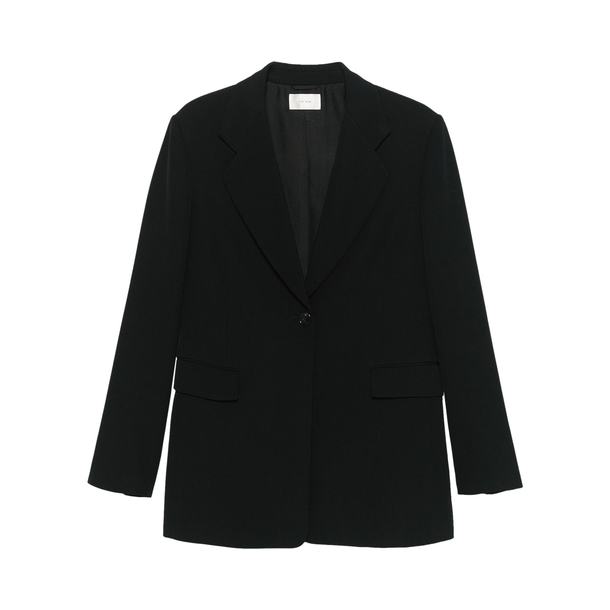 ジャケット The Row 'Vermont' blazer The Row Vermont Jacket in Dark Brown Melange | FWRD