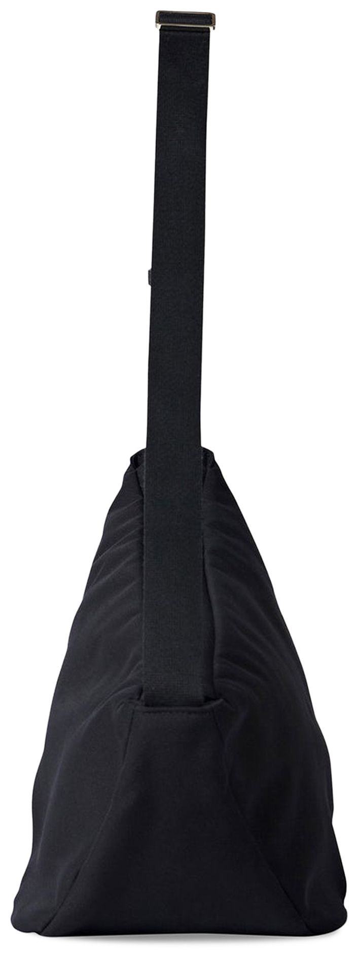 The Row Slouchy Banana Two Shoulder Bag Black