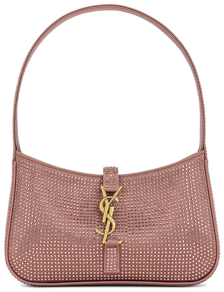 Saint Laurent Mini Le 5 a 7 Hobo Bag Elderberry