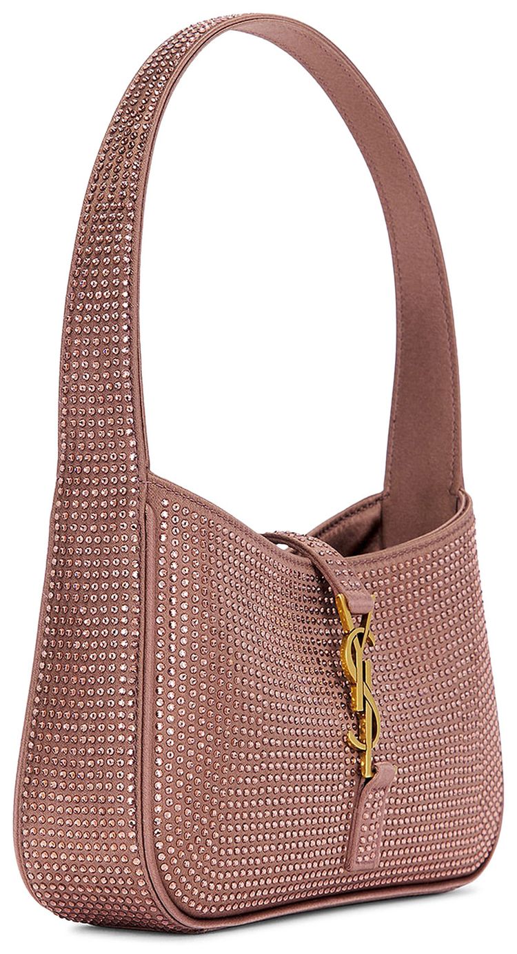 Saint Laurent Mini Le 5 a 7 Hobo Bag Elderberry