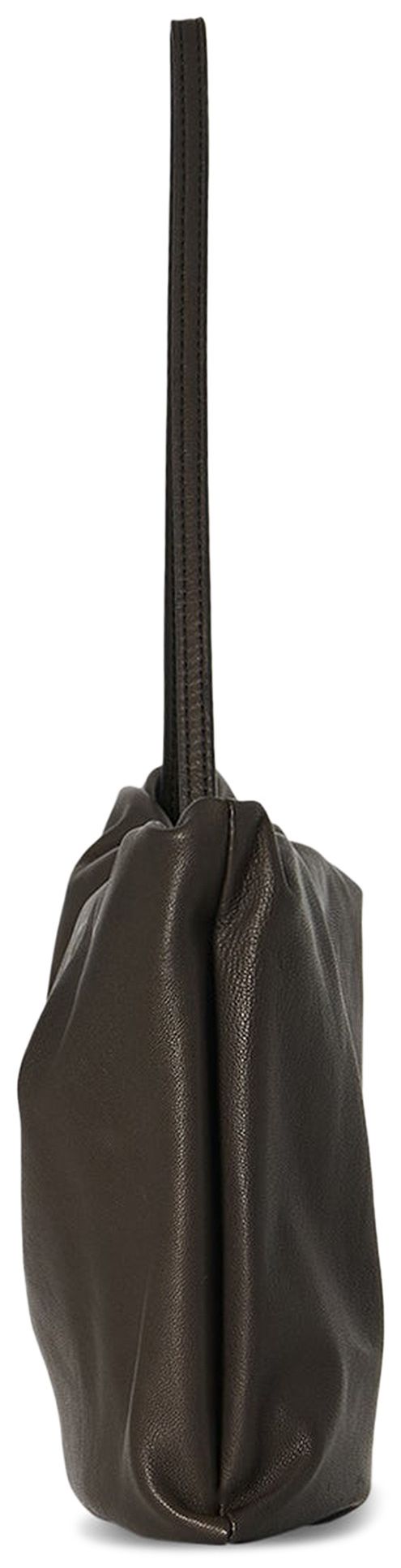 The Row XL Bourse Shoulder Bag Dark Khaki