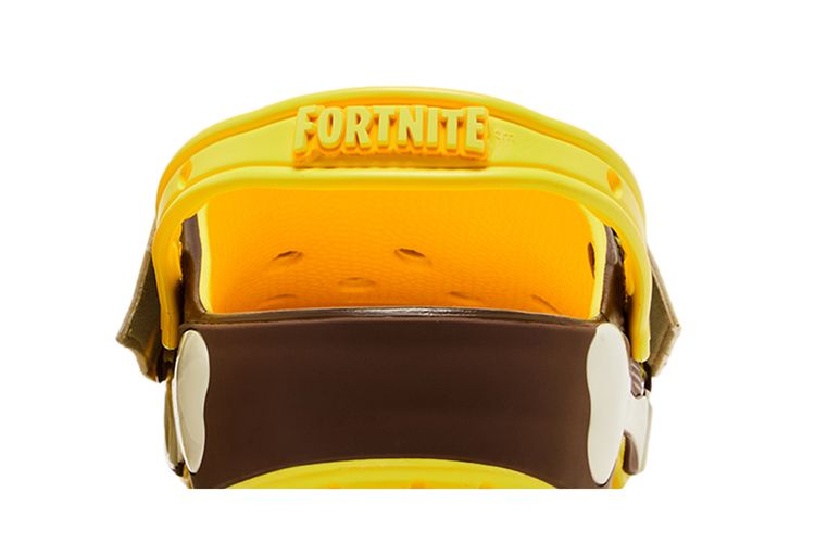 Crocs Fortnite Peely Clogs Mens 7 Womens 9 Yellow Rubber Classic Gaming Trendy Crocs X Fortnite Classic Clog Peely Lemon - 210496  main image 2