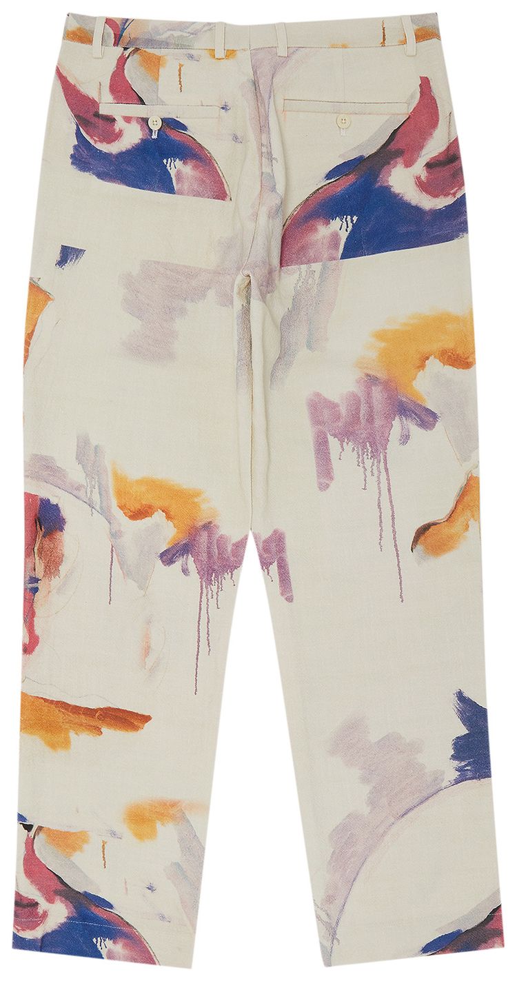 KidSuper Painting Printed Suit Bottoms Multicolor