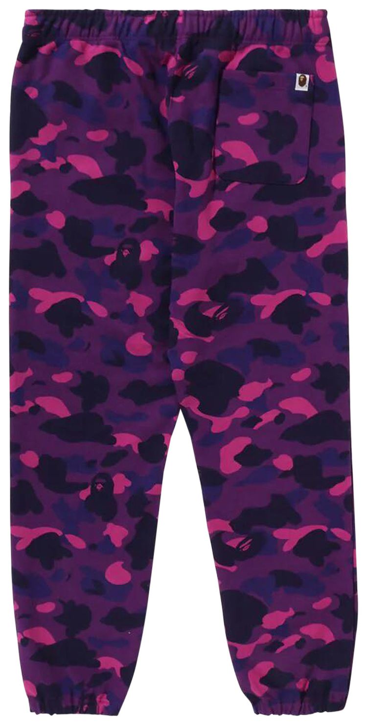 BAPE Color Camo Sweatpants Purple