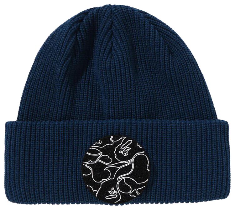BAPE Busy Work Knit Cap Blue