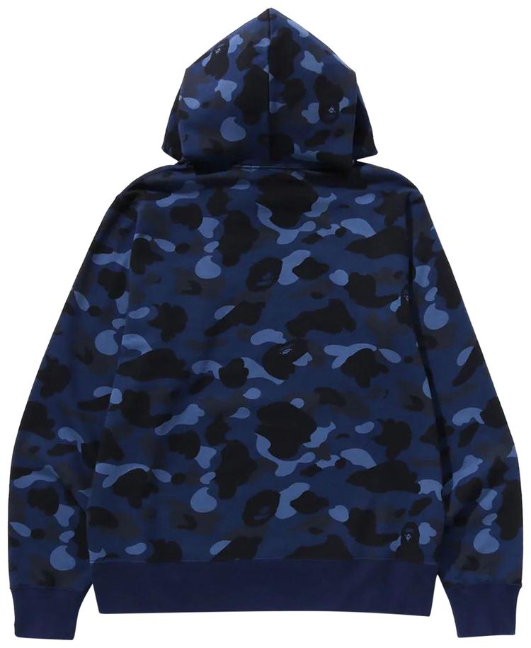 BAPE Color Camo Pullover Hoodie Navy