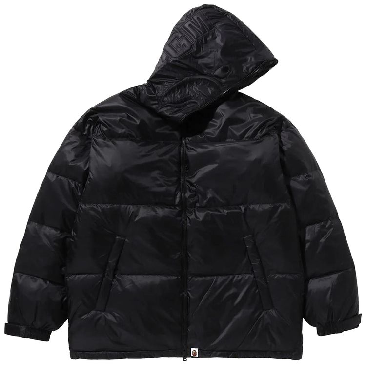 BAPE Shark Relaxed Fit Down Jacket Black