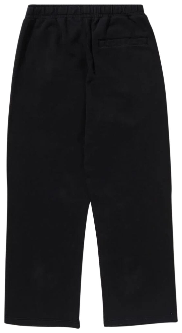 BAPE Garment Dye Oversized Fit Sweatpants Black