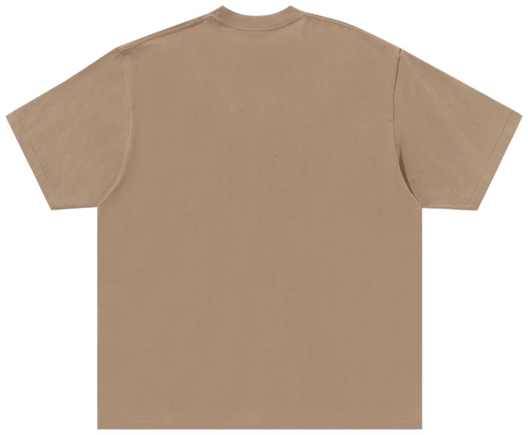 BAPE Sta Houndstooth By Bathing Ape Relaxed Fit Tee Beige