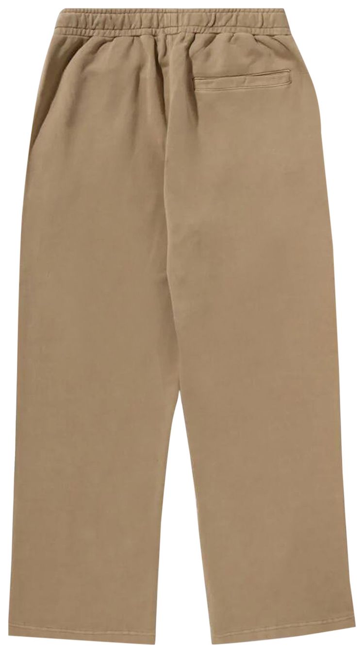 BAPE Garment Dye Oversized Fit Sweatpants Beige