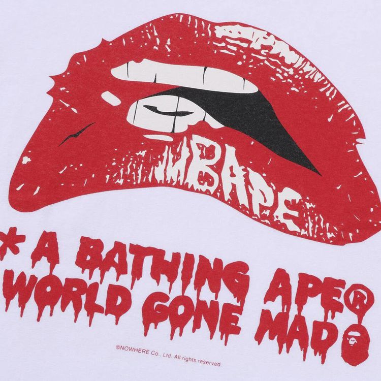 BAPE Horror Tee 2 White