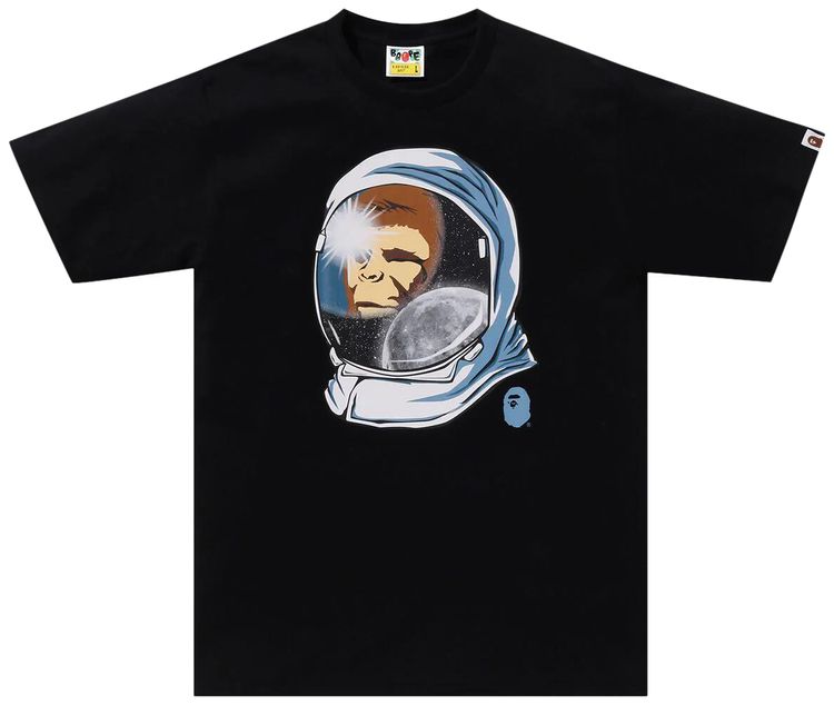 BAPE Space Ape Tee Black
