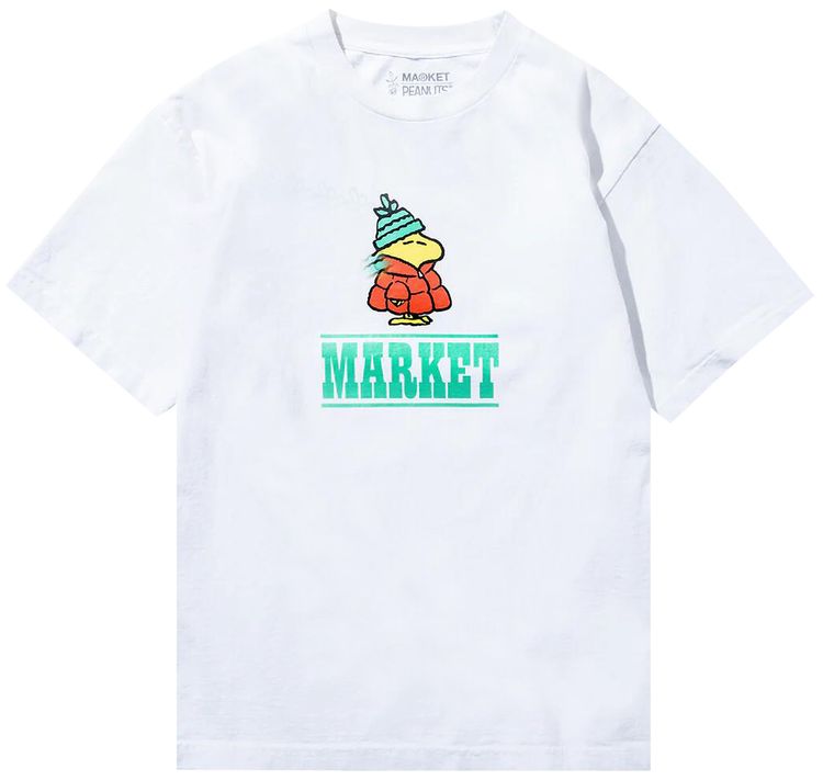 Market Peanuts Puffer T Shirt Ecru