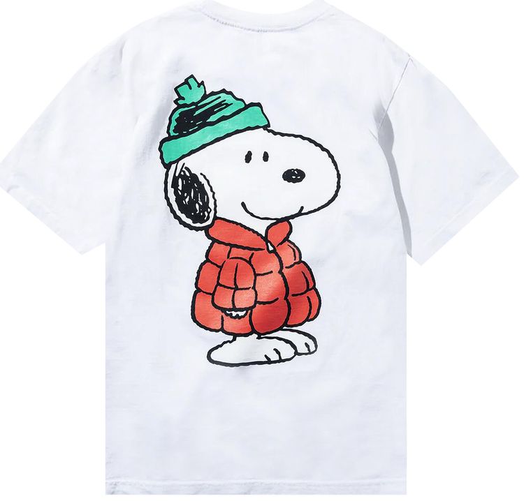 Market Peanuts Puffer T Shirt Ecru