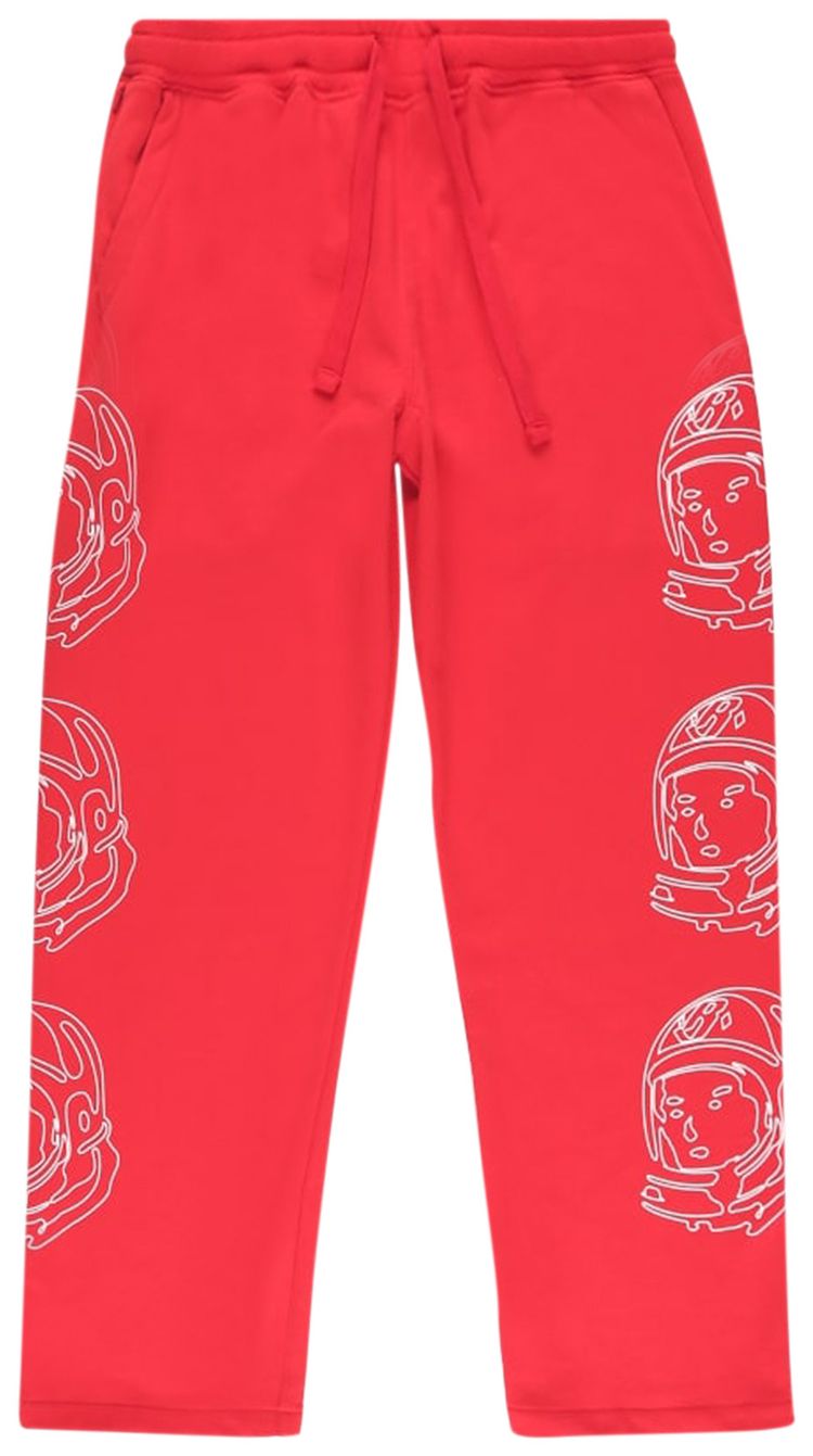 Billionaire Boys Club Helmet Line Sweatpants Racing Red