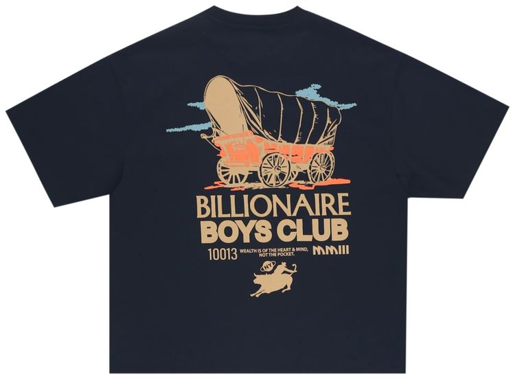 Billionaire Boys Club Rodeo T Shirt Cropped Fit Black
