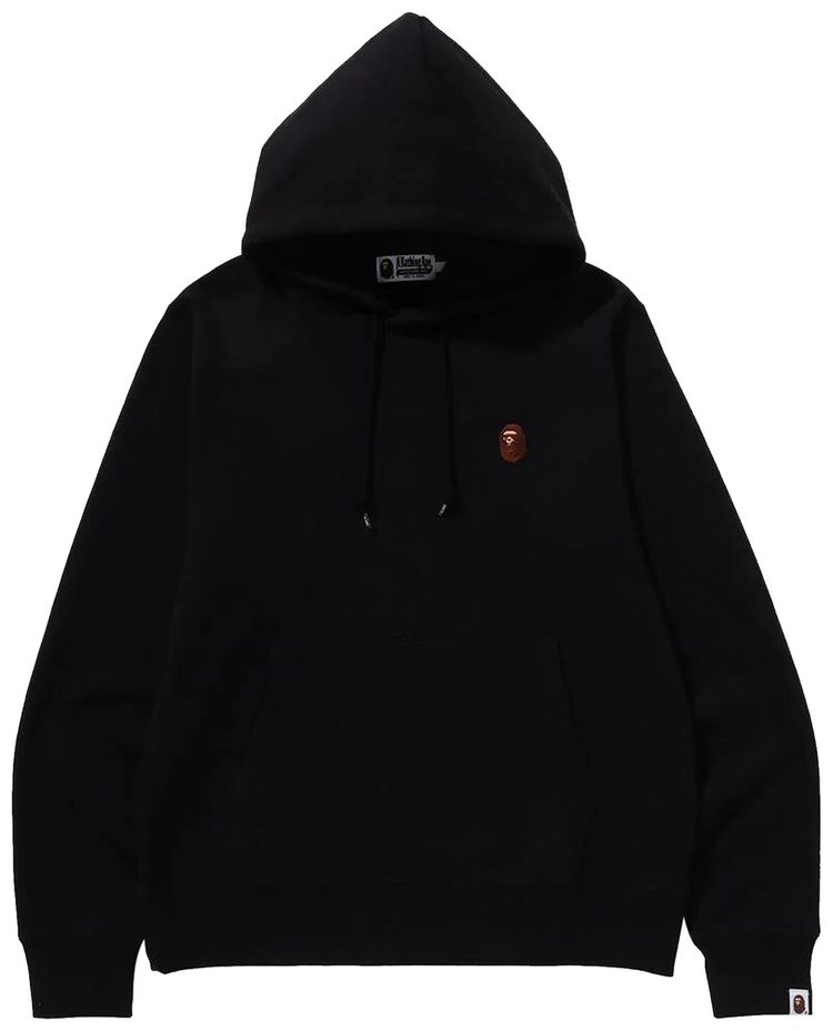 BAPE One Point Pullover Hoodie Black