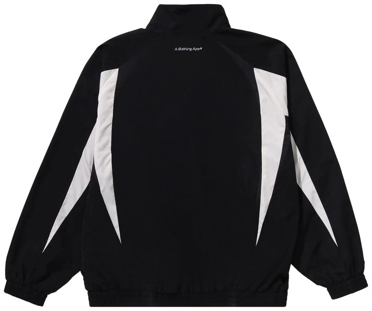 BAPE Bathing Ape Logo Track Jacket Black