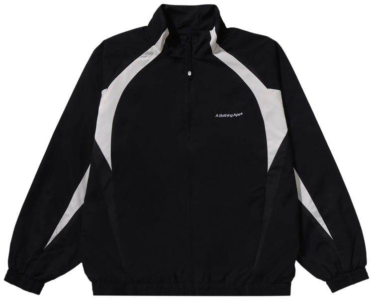 BAPE Bathing Ape Logo Track Jacket Black