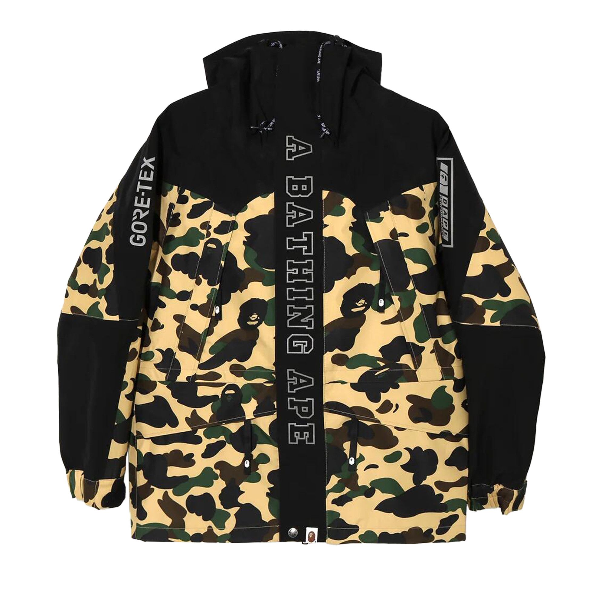 ジャケット・アウター 1st camo yellow GORE-TEX JACKET Buy BAPE GORE-TEX 1st Camo Snowboard Jacket 'Yellow' - 1F70 141