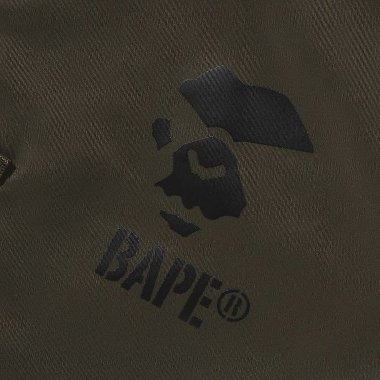 BAPE 1st Camo Bomber Jacket Olive Drab