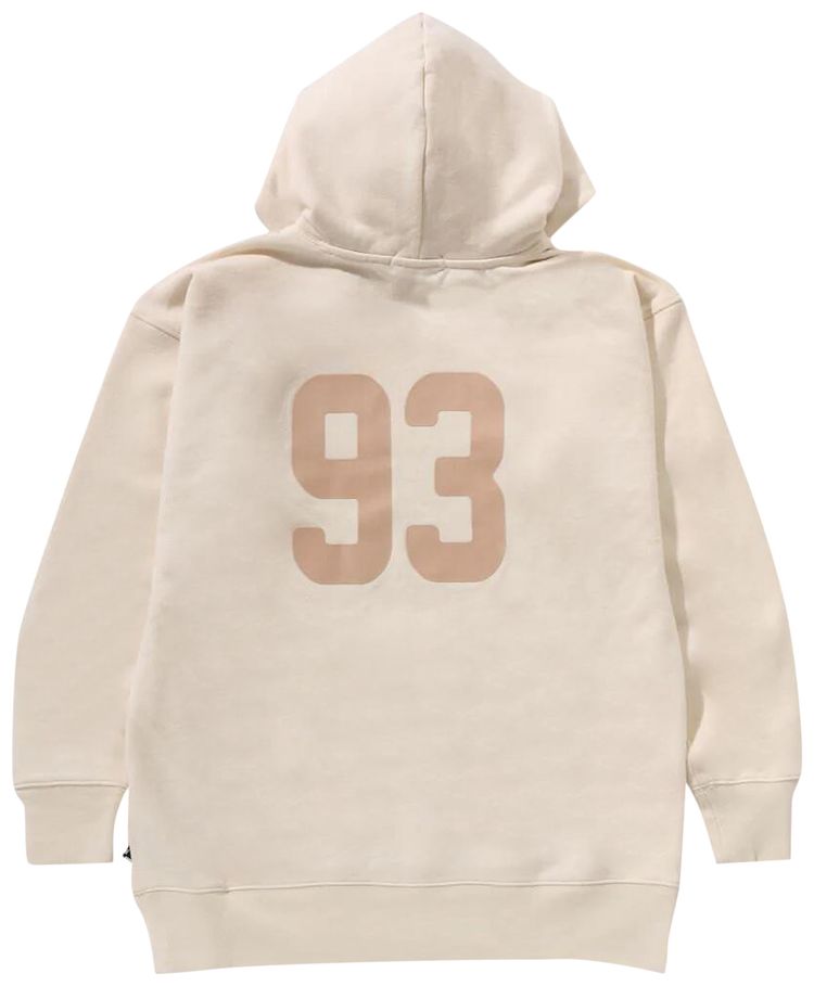 BAPE College Pullover Hoodie Ivory