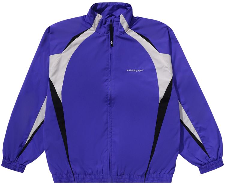 BAPE Bathing Ape Logo Track Jacket Purple
