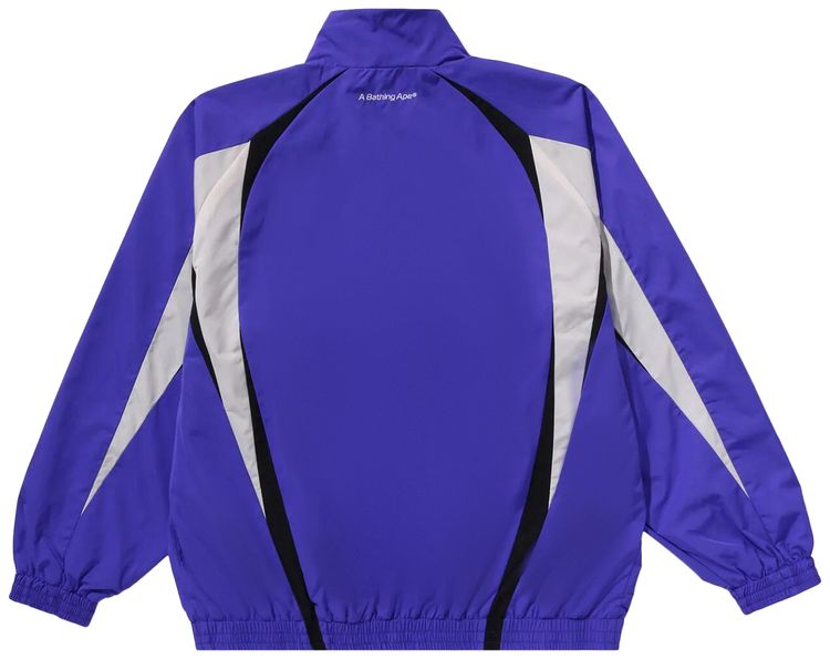BAPE Bathing Ape Logo Track Jacket Purple