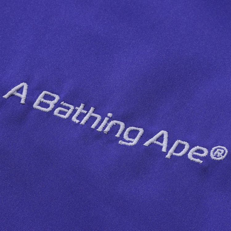 BAPE Bathing Ape Logo Track Jacket Purple