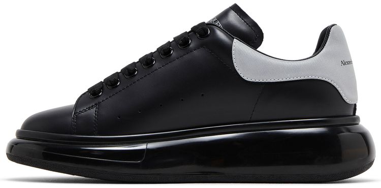 Alexander McQueen Oversized Sneaker Clear Sole   Black Grey