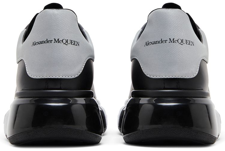 Alexander McQueen Oversized Sneaker Clear Sole   Black Grey