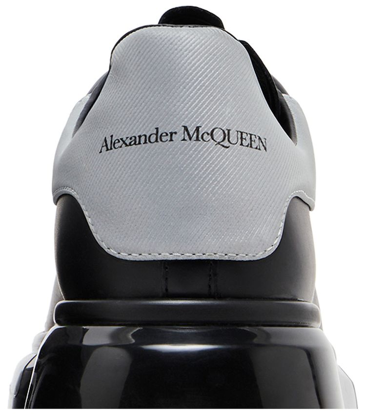 Alexander McQueen Oversized Sneaker Clear Sole   Black Grey