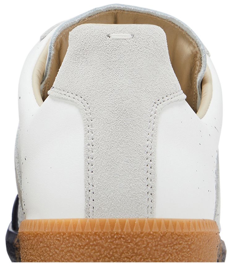 Maison Margiela Replica Low Paint Splatter   White Pewter